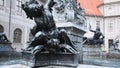 Octagonal yard called Fountain Courtyard Brunnenhof