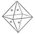 Octahedron vintage illustration