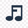 Octave vector icon isolated on transparent background, Octave t