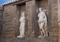 Octavia and Marcellus statues in the Macellum, Scavi Di Pompei