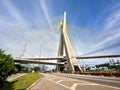 Octavio Frias de Oliveira Bridge, Sao Paulo, Brazil Royalty Free Stock Photo