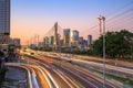 Octavio Frias de Oliveira Bridge in Sao Paulo Brazil Royalty Free Stock Photo