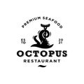 Octo delicious restaurant logo design