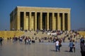 12 October 2019, Ankara Turkey, Anitkabir mousoleum monument in Ankara Turkey Royalty Free Stock Photo