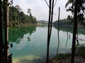 27 october 2021, Bangsar south, Kuala Lumpur, Malaysia. The beautiful of mirror lake.