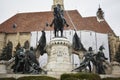 Matthias Corvinus Monument in Cluj Napoca.