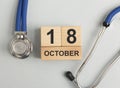18 October day of Lung health awareness