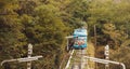 Tibidabo funicular, parc attractions Barcelona Royalty Free Stock Photo