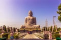 October 30, 2014: Great Buddha statue in Bodhgaya, India Royalty Free Stock Photo