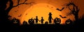 ghost october holiday orange night pumpkin horror halloween dark black. Generative AI. Royalty Free Stock Photo