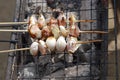 HYS0024:Barbecue garlic in Beijing