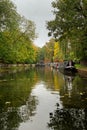 October 2017, Islington, London, A view of the canal