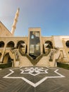 October 30, 2019. Istanbul Camlica Mosque. Turkish Camlica Camii. The biggest mosque in Turkey. The new mosque and the biggest in