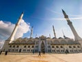 October 30, 2019. Istanbul Camlica Mosque. Turkish Camlica Camii. The biggest mosque in Turkey. The new mosque and the biggest in