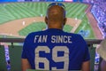 OCTOBER 26, 2018 - LOS ANGELES, CALIFORNIA, USA - DODGER STADIUM: Dodger Fans - Dodgers defeat Boston Red Sox 3-2 in game 3, the l