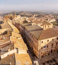 Cityscape view of the Old Tuscany town of Montepulciano, Italy Royalty Free Stock Photo