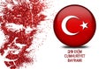 October 29 national holiday of the Republic of Turkey