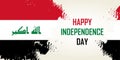 October 3rd Happy Independence day of Iraq