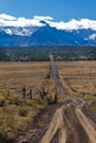 Road to Mount Sneffels, San Juan Mountains, Ouray County SW Colo Royalty Free Stock Photo