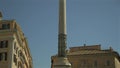 October 30, 2023. Rome, Italy. Colonna dellImmacolata (Roma). Column of the Immaculate Conception In Piazza