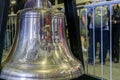 The brass bell of the USS Essex