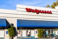 October 24, 2019 Sunnyvale / CA / USA - Walgreens pharmacy local branch; Walgreens part of Walgreens Boots Alliance Inc. holding