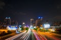 October 20th, 2019 - Taiwan, Kaohsiung, City Landscpae at night Royalty Free Stock Photo