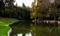 11 October 2021, A tranquil morning in the boats lake of Bom Jesus.