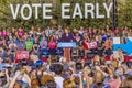 OCTOBER 12, 2016, US Senate Candidate Catherine Cortez Masto introduces Democratic Candidate Hillary Clinton campaign at the Smith