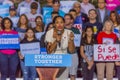 OCTOBER 12, 2016, US Tracie Ellis Ross, TV star, introduces introduces Democratic Candidate Hillary Clinton campaign at the Smith