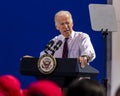 OCTOBER 13, 2016: Vice President Joe Biden campaigns for Nevada Democratic U.S. Senate candidate Catherine Cortez Masto and presid Royalty Free Stock Photo