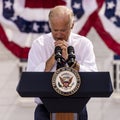 OCTOBER 13, 2016: Vice President Joe Biden campaigns for Nevada Democratic U.S. Senate candidate Catherine Cortez Masto and presid Royalty Free Stock Photo