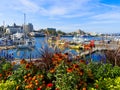 Inner Harbor of Victoria BC in the early fall Royalty Free Stock Photo