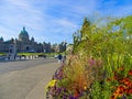 Inner Harbor of Victoria BC in the early fall Royalty Free Stock Photo