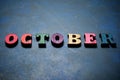 October word view
