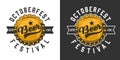 Octoberfest colorful logotype