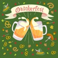 Octoberfest illustration Royalty Free Stock Photo