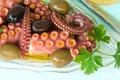 Octopus, appetizer