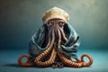 octopus doing yoga created with Generative AI technology