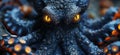 Octopus Eye Close Up Royalty Free Stock Photo