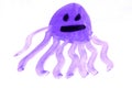 Child painting - octopus