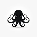 Minimalistic Octopus Outline Icon For Ux ui Design