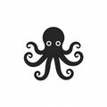 Minimalistic Octopus Outline Icon - Crisp And Pixel-perfect Design