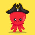 Octopus pirate red 02