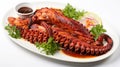 Delicious Taiwan Octopus In Spicy Seafood Sauce