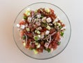 Octopus salad ensalada de pulpo Royalty Free Stock Photo