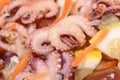 Octopus salad Royalty Free Stock Photo