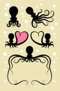 Octopus Symbol Decorations