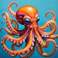 Octopus underwater sea ocean water squid fish marine animal suction tentacle tentacles swimming