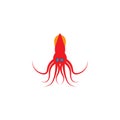 Octopus vector Royalty Free Stock Photo